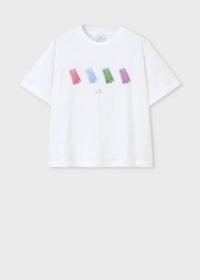 ＜Paul Smith (Women)＞ウィメンズ　”Ｉｃｅ　Ｌｏｌｌｙ”　半袖Ｔシャツ（１６５４２７４３０Ｖ）