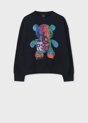 ＜Paul Smith (Women)＞ウィメンズ　”Ｇｒａｆｆｉｔｉ　Ｂｅａｒ”　スウェット（１６５４２９Ｊ３４９）