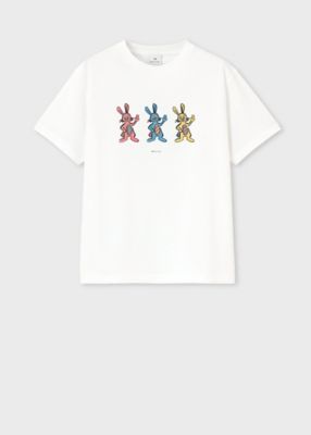 ＜Paul Smith (Women)＞ウィメンズ　ラビットトリオ　半袖Ｔシャツ（１６５４５４２３２Ｖ）