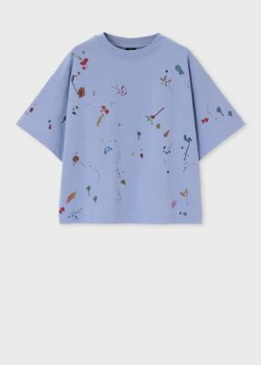 ウィメンズ ”Mark Making” プリント 半袖Tシャツ