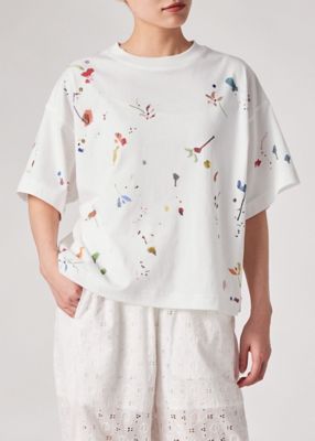 ウィメンズ ”Mark Making” プリント 半袖Tシャツ
