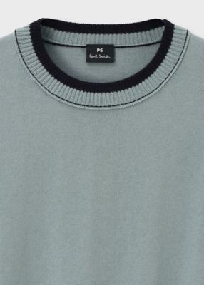 ウィメンズ アクセントカラー クルーネックニット