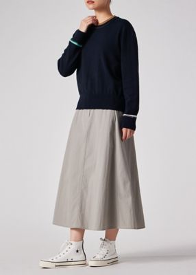 PS Paul Smith ウィメンズ アクセントカラー クルーネックセーター Paul Smith｜ウィメンズ アクセントカラー クルーネックニット