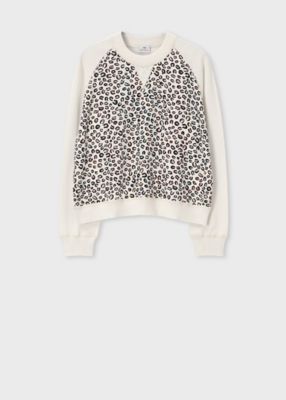 ポールスミス　コンビニット　今春もの ウィメンズ ”Horseshoe Leopard” コンビ ニット