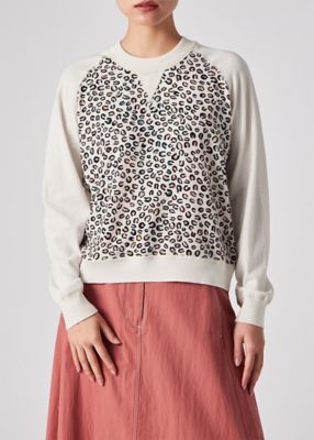 ウィメンズ ”Horseshoe Leopard” コンビ ニット