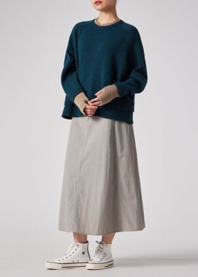 ウィメンズ レイヤードディテール ニット（165505KN404