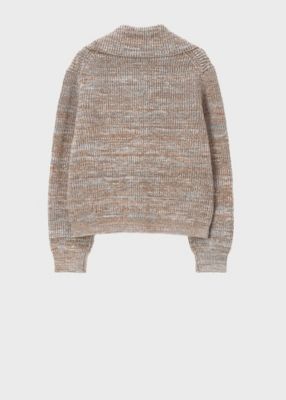 カーン ウィメンズ ビッグカラー カーディガン（165506788N