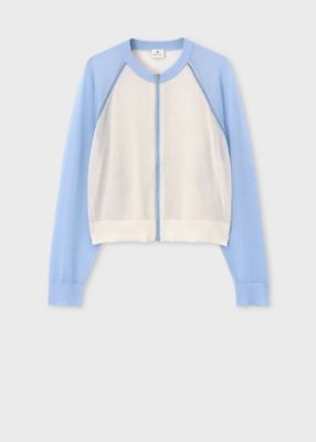 ＜Paul Smith (Women)＞ウィメンズ　ジップアップ　シアーニット（１６５５５０ＫＮ４１７）