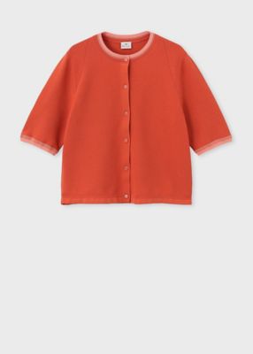 ＜Paul Smith (Women)＞ウィメンズ　コントラストトリム　カーディガン（１６５５５１ＫＮ４１８）