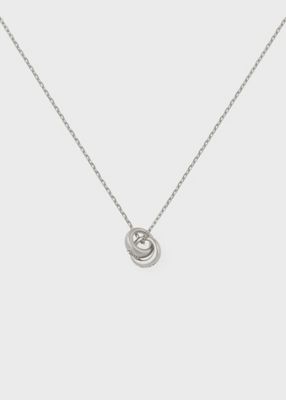 ＜Paul Smith (Women)＞ウィメンズ　”Ｄｏｕｂｌｅ　Ｒｉｎｇ　Ｍｏｔｉｆ”　ネックレス（１６５６４６２１０）