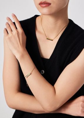 ウィメンズ ”Logo Tube” ネックレス（165649EC210