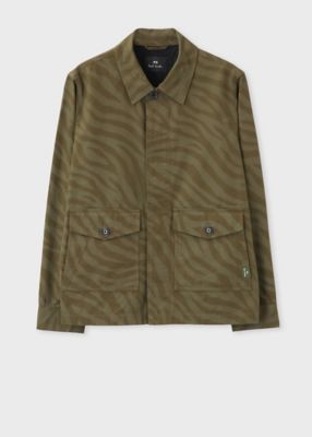 ＜Paul Smith (Men)＞ゼブラプリント　ブルゾン（２２２１１１６４２Ｘ）