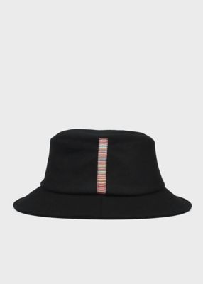 ＜Paul Smith (Men)＞シグネチャーストライプライン　バケットハット（２３０３０９６５００ＳＴＢＨＡＴ＿＿）