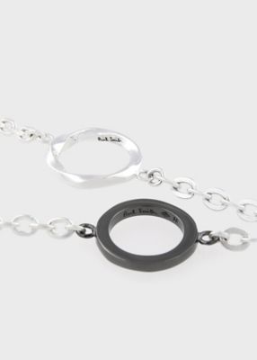 【Paul Smith】ネックレス Mix Plating シルバー ギフト Mix Plating” ネックレス（230907210