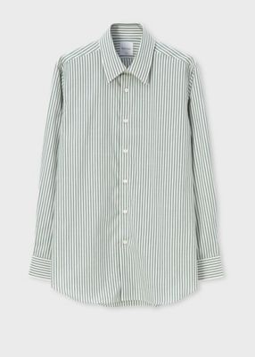 ＜Paul Smith (Men)＞スモーキー　ロンドンストライプ　ドレスシャツ（２３３２０８７１００８００ＰＲ＿＿＿）