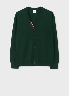 ＜Paul Smith (Men)＞アーティストストライプポイント　カーディガン（２３３４５１９０００１２２Ｘ＿＿＿＿）