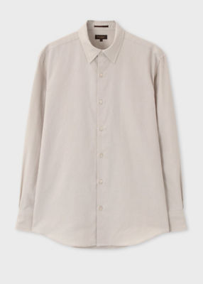 ＜Paul Smith (Men)＞シャンブレーコットン　シャツ（２３４３５５７２００３０９＿＿＿＿＿）