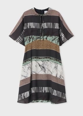 Paul Smith (Women)/ポール・スミス ウィメンズ  ”Assembled Stripe” ワンピース(235001552D)