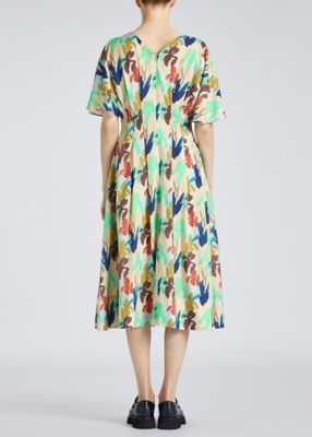 極美品 Paul Smith ハワイアンパシフィックローズラップドレス