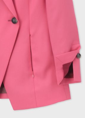 Paul Smith Jeans ピンク サテンジャケット MA-1 Paul Smith Jeans ピンク サテンジャケット MA-1