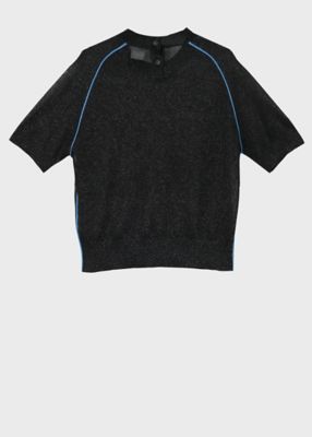 PS Paul Smith ウィメンズ スワール ラメニット ウィメンズ カラーパイピング ラメニット（235201362N