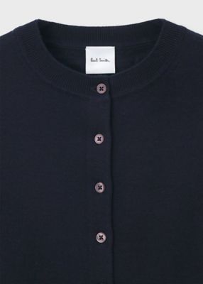 ウィメンズ　シグネチャーストライプスリーブ　カーディガン（２３５２２０ＥＣ３７６Ｎ）