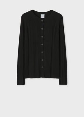 ＜Paul Smith (Women)＞ウィメンズ　シャドーストライプ　ニットカーディガン（２３５２５０ＫＮ１１０）