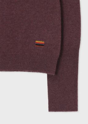 ウィメンズ　カシミヤ　クルーネックニット（２３５２５１３７４Ｎ）