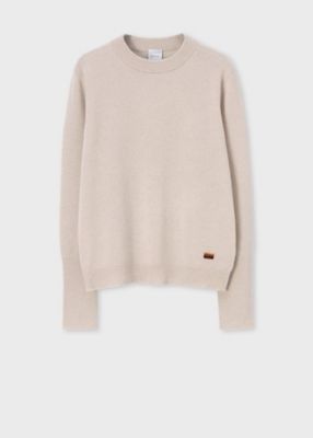 ＜Paul Smith (Women)＞ウィメンズ　カシミヤ　クルーネックニット（２３５２５１３７４Ｎ）