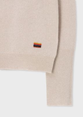 ウィメンズ　カシミヤ　クルーネックニット（２３５２５１３７４Ｎ）