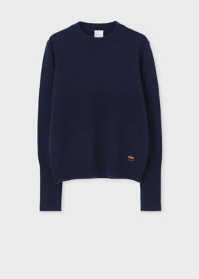 ＜Paul Smith (Women)＞ウィメンズ　カシミヤ　クルーネックニット（２３５２５１ＥＣ３７４Ｎ）