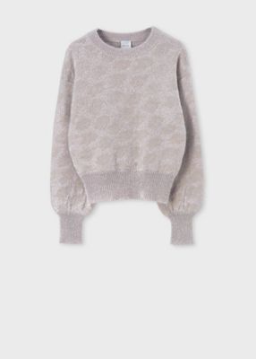 ウィメンズ ”Big Flower” モヘヤニット