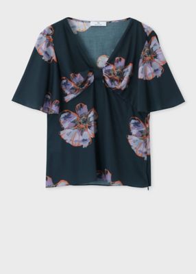 ＜Paul Smith (Women)＞ウィメンズ　”Ａｎｅｍｏｎｅ”　ブラウス（２３５３０２３３３Ｍ）