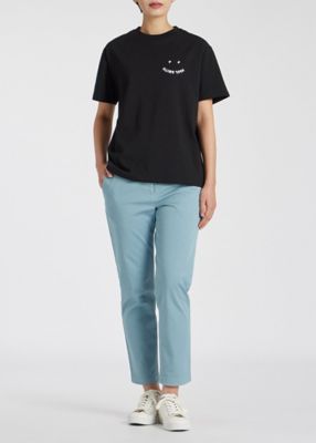 ウィメンズ ”Happy” 半袖Tシャツ 
