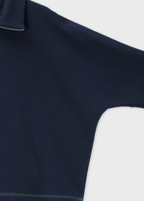 tシャツ ステッチ ハーフジップカットソー / 235421 J352 レディース ウィメンズ ステッチ ハーフジップカットソー
