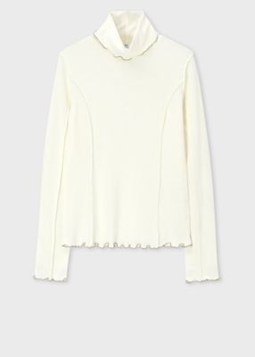 Paul Smith (Women)/ポール・スミス ウィメンズ メローステッチ タートルネックカットソー(235422J354)