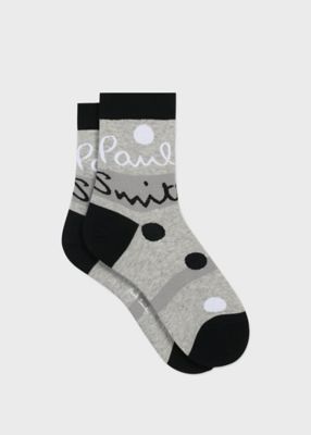 Paul Smith (Women)/ポール・スミス ウィメンズ ドット&ロゴ ソックス(235607CSW)