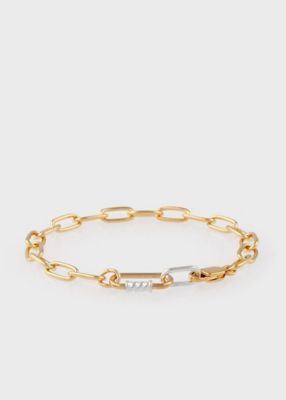 ＜Paul Smith (Women)＞ウィメンズ　”Ｃａｒａｂｉｎｅｒ　Ｌｏｃｋ”　ブレスレット（２３５６４９２４０）