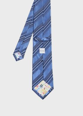 Paul Smith グラデーションレジメンタルタイ コントラスト レジメンタルタイ（240023552MJ