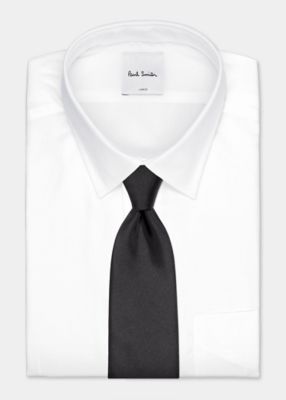*Paul Smith* ソリッドカラー シルク ネクタイ シルクソリッドカラー タイ（ピンクゴールド） ｜ポール・スミス