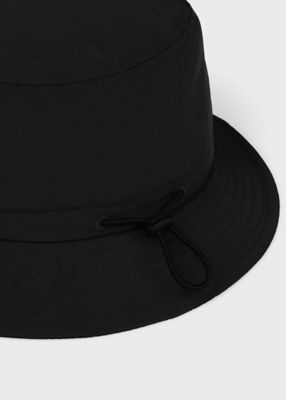 ”Ｃｒｏｐｐｅｄ　Ｌｏｇｏ”　バケットハット（２４０３００ＰＵＢＨＡＴ）