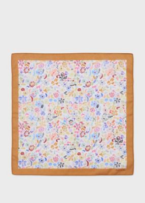 オリジナルフローラル　ハンカチ（２４０３５１ＨＡＮＫ）