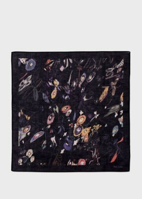 ＜Paul Smith (Men)＞オリジナルフローラル　ハンカチ（２４０３５１ＨＡＮＫ）