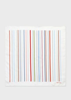 Paul Smith (Men)/ポール・スミス ”Pencil Stripe” ポケットチーフ(240381CHIF)