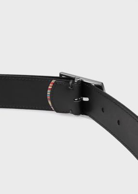 ロゴバックル　レザーベルト（２４０７０９ＣＭ）