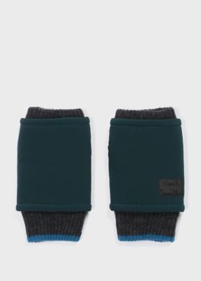 O.DYED DISPARATE FINGERCUFF GLOVES / CAROL CHRISTIAN POELL