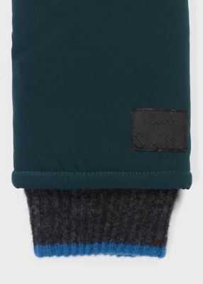 ”Ｃｒｏｐｐｅｄ　Ｌｏｇｏ”　フィンガーレス　グローブ（２４０７５５ＦＬＮＰ）