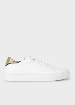 ＜Paul Smith (Men)＞”Ｂｅｃｋ”　レザースニーカー（２４０８０２８５００ＢＥＣＫ＿＿＿＿）