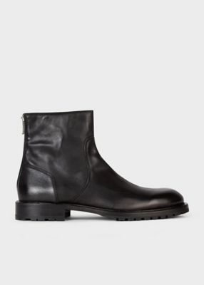 ＜Paul Smith (Men)＞”Ｆａｌｋ”レザーブーツ（２４０８２１ＦＡＬＫ）