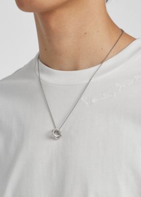 Double Ring Motif” ネックレス